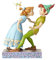 Disney Traditions An Unexpected Kiss - Peter Pan and Wendy Figur