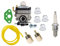 OxoxO - Kit carburatore con filtro carburante per linea carburante per Honda GX25 GX25N GX25NT FG110 sostituisce 16100-Z0H-825