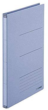 PLUS Japan Zero Max Ordner, platzsparend, A4, ausziehbar bis 10 cm, Blau, 3 Stück