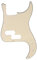 Milisten Pickguard Kratzplatte Pickguard Pickguard Scratch Plate Vintage 13 L?cher Pickguard Pr? Bassgitarren Ersatz 3 Schichten (Beige) Bass-Schlagbrett