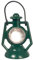 Melody Jane Casa de Muñecas Verde Aceite Lámpara Linterna 1:12 Escala No Funciona Adorno Accesorio