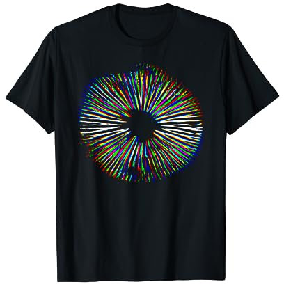 Psychedelic Mushroom Spore Print Mushroom Magic Present T-Shirt