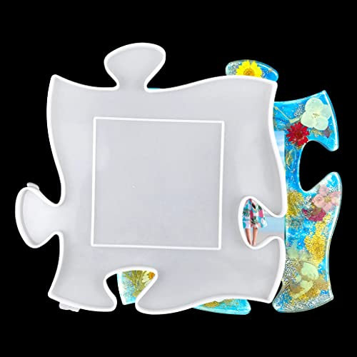 KyeeaDIY Fotorahmen Harzformen DIY Personalisierte Bilderrahmen Halter Silikonform Werkzeug für Epoxidharz Gießen Formen Fondant Harz Handwerk Home Kuchen Bordüre Dekoration (Fotorahmen Harzformen)