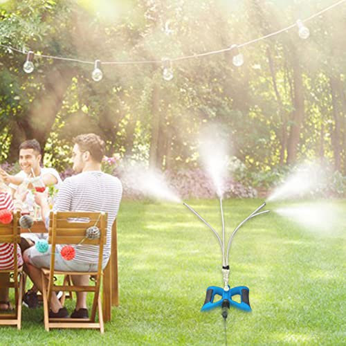 Shunfaji Sistema de refrigeración por niebla de pie, pulverizador de refrigeración para jardín, pulverizador de agua de pie, pulverizador de niebla fina para enfriar terrazas, riego de jardín,