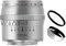 TTArtisan Obiettivo 50 mm F1.2 APS-C con messa a fuoco fissa a grande apertura per fotocamera Canon R EOS R Mount R RP R5 R6 R7 argento