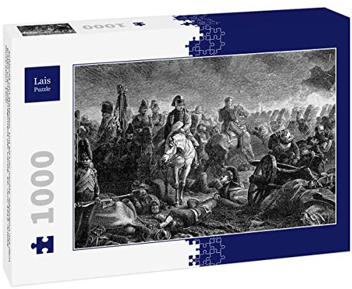 Lais Puzzle Battle of Waterloo, Napoleon with the First Grenadier Regiment of the Guard. 18 June 1815 1000 pieces