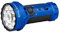 OLIGHT Marauder Mini LED Super Hell 7000 Lumen 600 Meter Wiederaufladbare Taschenlampe mit Strahler und Flutlicht, 3 Arten farbiger LEDs mit Abstandssensor für Outdoor (Blau)