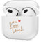 CasurvivePro Custodie per cuffie per AirPods 3, custodie in TPU trasparente con motivo carino Apple AirPods (3a generazione) custodia di ricarica