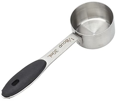 Misurino da caffè 1/8 di Tazza in Acciaio Inossidabile Misurino per caffè Farina Zucchero (30ml)