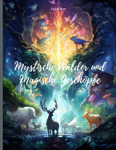Mystische Wälder und Magische Geschöpfe: Ein Malbuch mit mystischen Tieren, Phantasiewesen und magischen Wäldern für Jungebliebene und Erwachsene (Malbücher zum Entspannen und Relaxen für Erwachsene)
