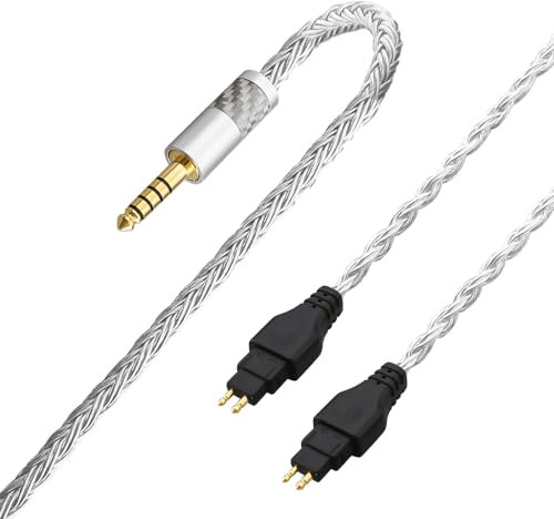 Tirstrup Replacement Cable for SENNHEISER Headphones HD650 HD600 HD580 HD535 HD545 HD565 HD265 with 4.4mm Plug (1.2m, 4.4mm)