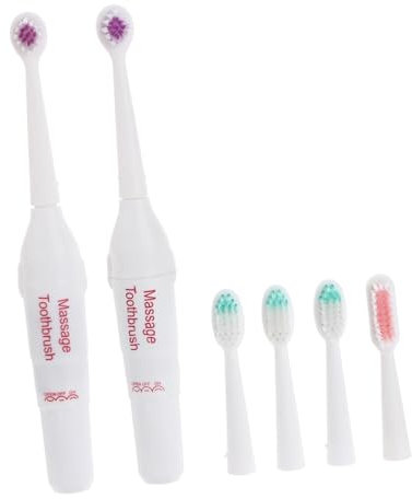 FONDOTIN Elektrische Zahnbürsten Für Haustiere 2 Stück Sanfte Akustik Technologie Leicht Und Tragbar Für Haustierpflege Und Reisen