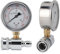 6000 Psi Pressure Washer Gauge Kit, 3/8in Quick Connect Liquid Filled Pressure Gauge, High Pressure Gauge for Power Wash, Car Washing Machines