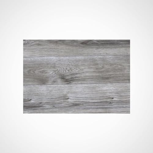 Suelo de Vinilo Para Instalar en Rollo | Suelo PVC Decorativo Hogar, Cocina, Baño, Salón | Suelo Efecto Madera | Suelo PVC Roble Gris Vison (140_X_600_CM)