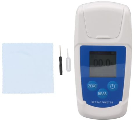 Digitales Brix-Refraktometer, Brix-Messgerät, Zuckermessgerät Für Fruchtsäfte, Getränke, Zuckergehalt, Testmessung Für Zuckerlösungen, Lebensmittel