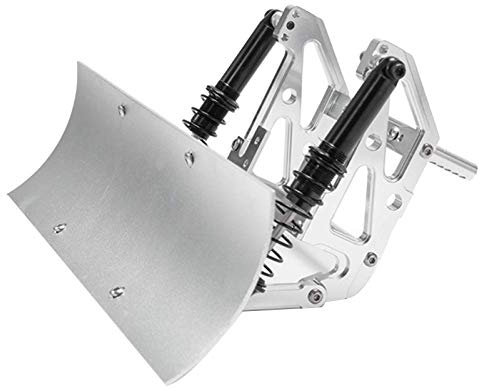 Goufride RC Car Blade Schneepflug Metall Schneeschaufel für 1/10 RC Crawler TRX4 TRX6 Axial SCX10 90046 03007 86100