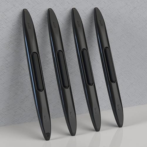 XYXLZZRS 4 Stück Auto Tür Kantenschutz Trim Streifen, für Audi e-tron e-tron GT Fox nanuk Quattro Concept NSU RO 80 einfache praktische Stoßstangenschutz Aufkleber,A