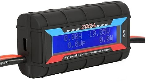 WESLNN 200A Voltmeter Ammeter RC Car Battery Tester Voltage Power Energy Electric Current Monitor Meter Digital Wattmeter