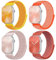 4 Stück Sport Nylon Armband kompatibel mit Apple Watch Armbander 38mm 40mm 41mm 42mm 44mm 45mm 46mm 49mm für Damen Herren,Stoff Ersatz Solo Loop Armband für iWatch Serie 10 9 Ultra 8 7 6 5 4 3 2 1 SE