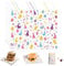 100 Pcs Easter Wax Paper Sheets for Food Bunny Easter Egg Basket Liners, PLULON Easter Chicks Deli Parchment Paper Candy Packaging Handmade Food Wrap Oil-Proof Cookie Box Liner for Kitchen