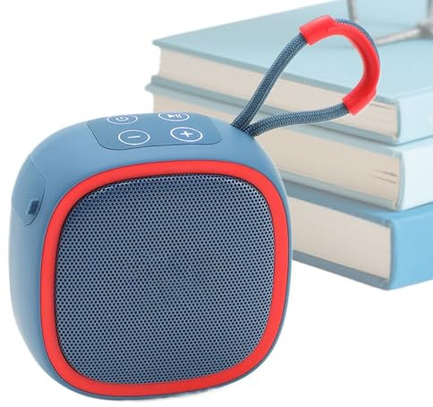 Gupcaqosjw Haut-Parleurs Extérieurs, Enceinte Nomade Étanche sans Fil, Autonomie Longue Durée, Son Stéréo, Léger pour Maison Bureau Voyage