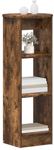 vidaXL Seitenschrank Geräucherte Eiche 40 x 40 x 100 cm Holzwerkstoff