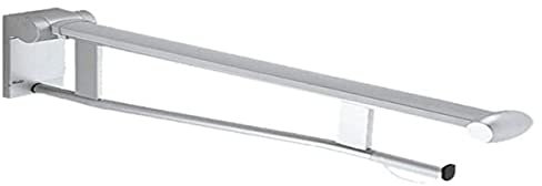 Keuco 34903170738 stützklappgriff Plan Care für WC, Ausladung 700 mm, silber / eloxiert / lichtgrau