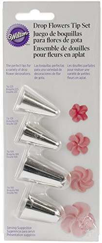 Wilton Kit 4 Douilles Spécial Déco Fleurs