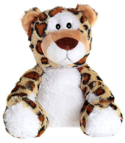 Innoliving Peluche Riscaldabile Morbido e Accogliente, Aiuta il Relax e il Benessere di Grandi e Piccini, Allevia Stress e Tensioni, Cuscino Termico Coccoloso (LEOPARDO MD-656)