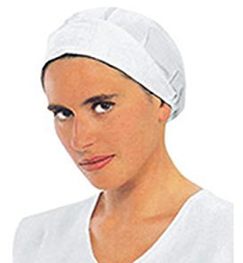 ATELIER DEL RICAMO CUFFIA DONNA SENZA RETE-Bianco