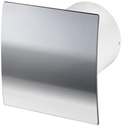 Badlüfter Wand-Ventilator Ø 100 Kugellager Silent Standard Escudo - Line System+ (chrom)