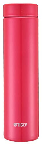 Tiger water bottle 500ml straight drinking stainless mini bottle smooth drinking Sahara mug lightweight dream gravity passion pink MMZ-A501-PA