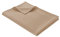 WOHNWOHL® Tagesdecke (150x200cm) • Leichte Waffelpique Decke • 100% Baumwolle • Sommerdecke • Sofa-Decke • Pflegeleichte Wohndecke • Überwurfdecke • Baumwolldecke • Farbe: Taupe