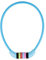 VINZ Baker Zahlenschloss 65 cm | Kinder Fahrradschloss 12 mm dick | Kabelschloss für Kinderfahrräder | Kombinationsschloss für Jungen und Mädchen | Blau