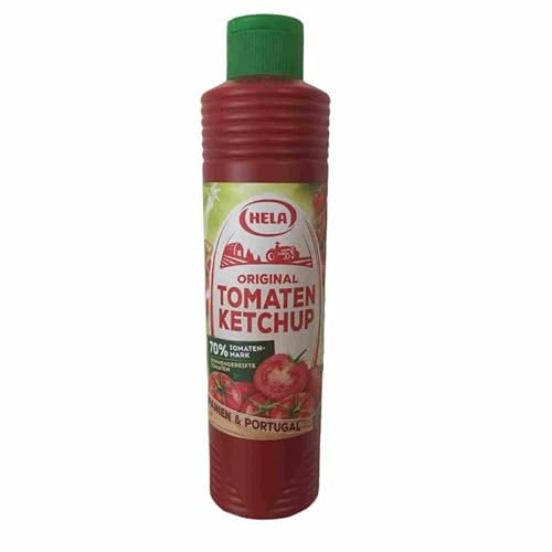 Hela Tomaten Ketchup fruchtig 3er Pack (3x800 ml Tube) + usy Block