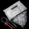 Hanyousheng 1000 Pcs Elastic Hair Bands, Hair Elastics, Ponytail Holders, With Band Removal Hook+2 Hair Braid Tools