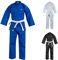 Mytra Fusion karateanzug Mehrere Größen und Farben judoanzug, BJJ Gi Ultraleichter Jujitsu Gi für Männer, Frauen und karateanzug kinder (00/120, Blue)