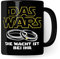 Tasse Ehemann lustig mit Spruch Geschenk Hochzeit Kaffeetasse Kaffee-Becher Hochzeits-Paar Geschenkidee Trauung Hochzeitsgeschenk Brautpaar Verlobungsgeschenk schwarzer Humor (Schwarz)