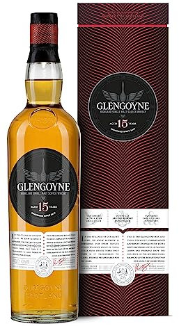 Glengoyne 15 Years Old Highland Single Malt Scotch Whisky 43% Vol. 0,7l in Geschenkbox