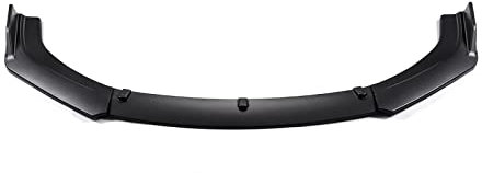 Auto Heckspoiler Hinten Heckspoiler Flügel 3 Teile/Satz Für VW Für Scirocco R 2009-2015 2014 2013 2012 Frontschürze Lip Spoiler Seite Splitter Diffusor Abdeckung Body Kit Deflector (Farbe : Matt-schw