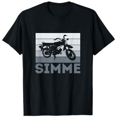 Simme Simson DDR Mofa Zweitakt S51 Vintage T-Shirt