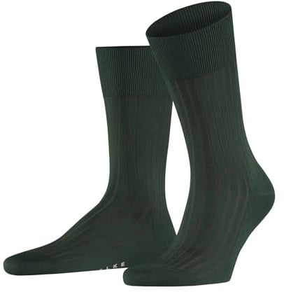 FALKE Herren Shadow Socken Baumwolle atmungsaktiv | Zweifarbeneffekt durch Rippstruktur