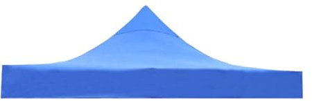 vreplrse Couverture d'auvent de Patio - Couverture d'auvent extérieur en Tissu de bâche de Toit de pavillon de tonnelle Durable et Robuste, Bleu, 3x3