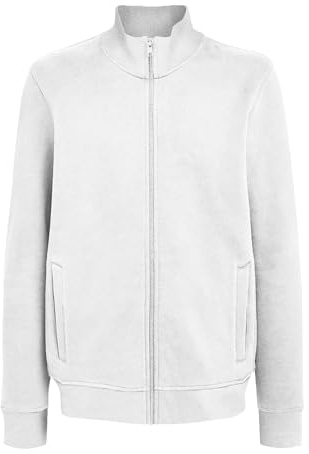 Niscioma Felpa Leggera con Chiusura Integrale a Zip - Abbigliamento Sportivo da Uomo - Giacca Leggera in Cotone per Outdoor, Corsa, Escursionismo - Stile Casual e Comodo