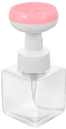 minkissy Katzen-Spender, funkelnde Flasche, Seifenspender, Schaumpumpenbehälter, Tierseifenspender, Blumenschaumseifenspender, schäumende Seifenpumpe, Küche, Push-Typ, Reisen, Haustier, Katzenpfote