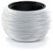 Gardening Naturally Fora Flowerpots, Stylish and Durable Plant Pots for Indoor and Outdoor Use (Fora Bowl 40cm - White)