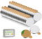 UTOMAG 60 Stück Selbstklebende Magnete 10x1mm, Neodym Magnete, Mini Klebemagnete, Runde Selbstklebende Powermagnete für Whiteboard, Kühlschrank, Fotos, Basteln, Jalousien
