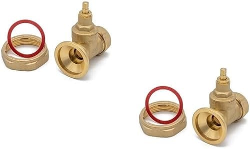 Pump Type Gate Valve 28MM- New B.S Quality Brass x 2