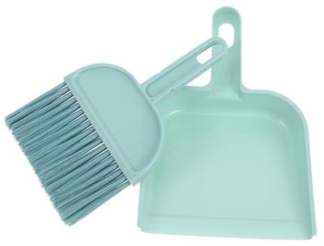 Healifty Kleiner Besen Und Kehrschaufel-Set Kompaktes Reinigungswerkzeug Für Schreibtische Handbesen Und Mini-kehrschaufel Für Effiziente Hausreinigung