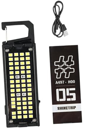 HGZLQKD Backpack Hanging Light Outdoor Light Flashlight Emergency Lamp, Emergency Light Handheld Torch Sign Light for Backpacking